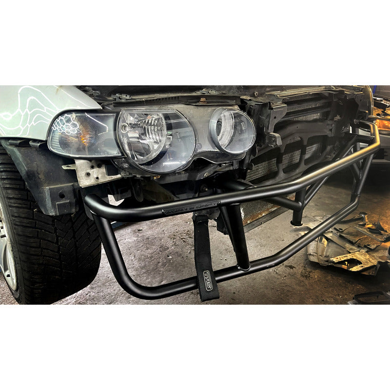 BMW E46 M-Sport/M3 Front Bash Bar + Jack Point