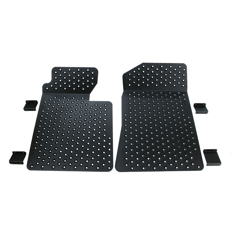 BMW E36 Aluminium Floor / Foot Plates Set