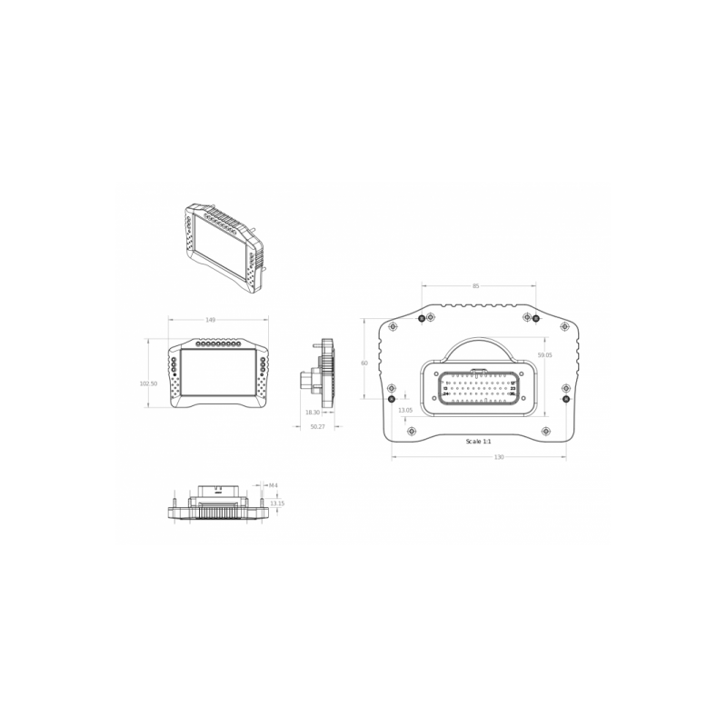 ECUMASTER Display ADU 5"