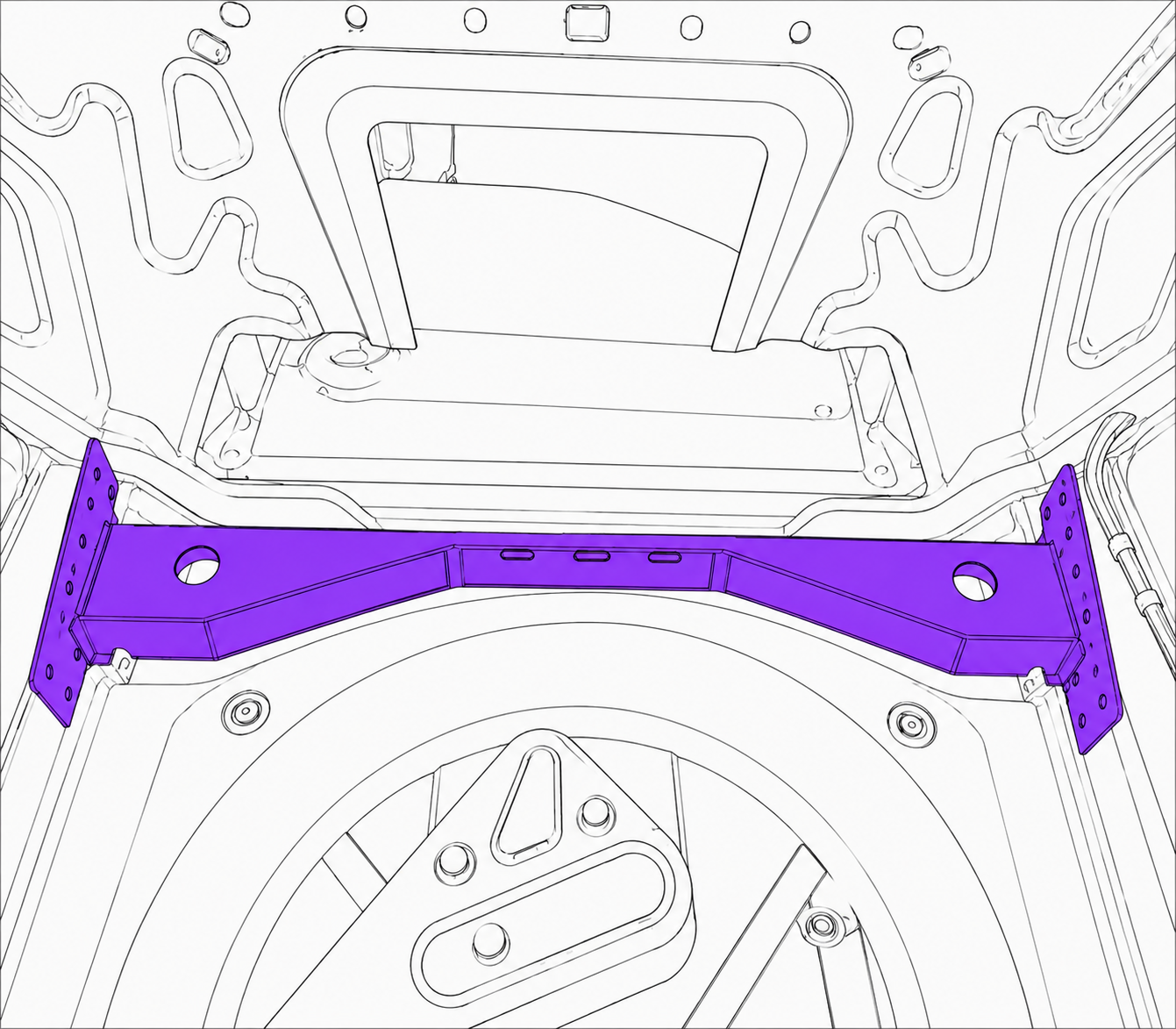 BMW E46 Weld In RACP Brace / Reinforcement Kit