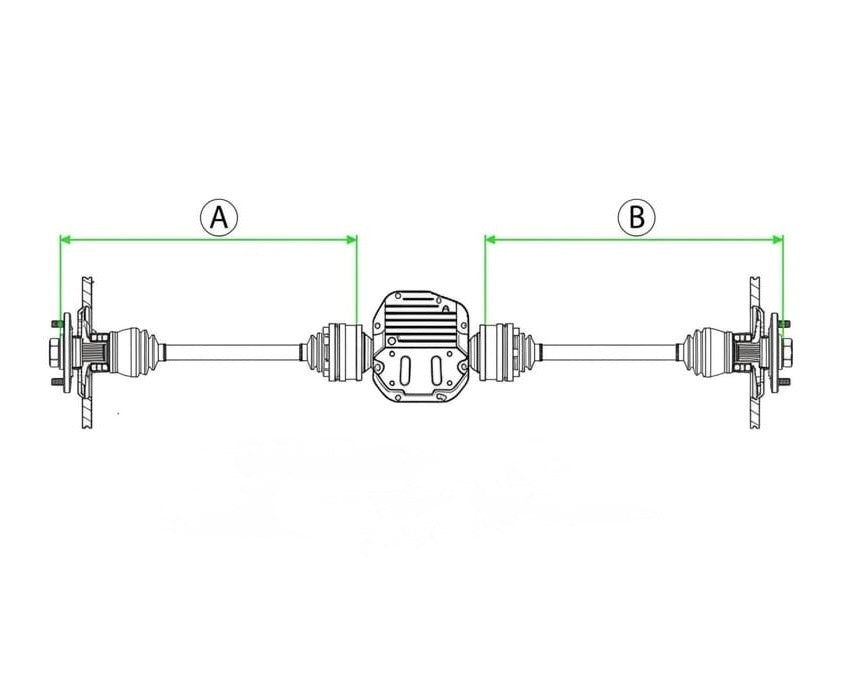 BMW E36 Rear Halfshafts Kit Drift & Track Axles Heavy Duty