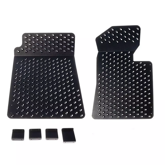 BMW E36 Aluminium Floor/Foot Plates Set (RHD Cars Only)