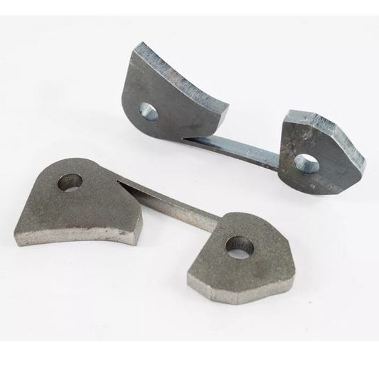 BMW E36 Dual Brake Caliper Adapters Weld-on (Allows ABS sensor)