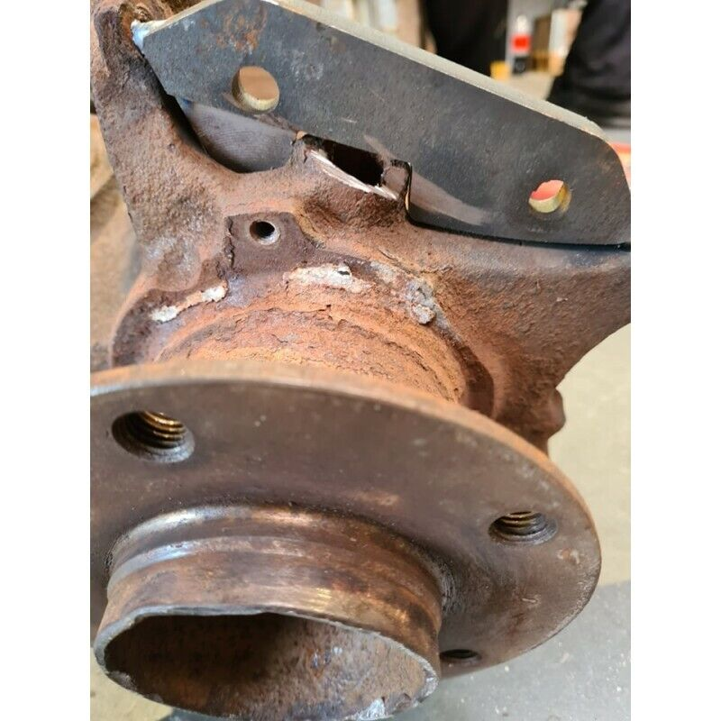 BMW E9x/E8x Dual Caliper Adapters (Weld on)