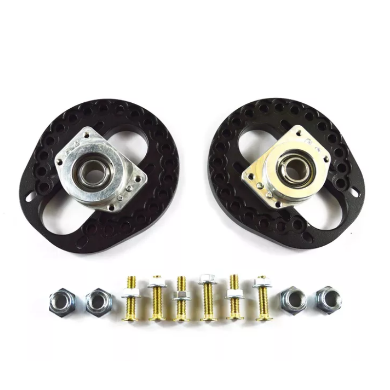 Front Camber Plates 3D for BMW E30 E36 E46 E38 E39 E90 E92 Aluminium -Pair