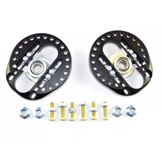 Front Camber Plates 3D for BMW E30 E36 E46 E38 E39 E90 E92 Aluminium -Pair