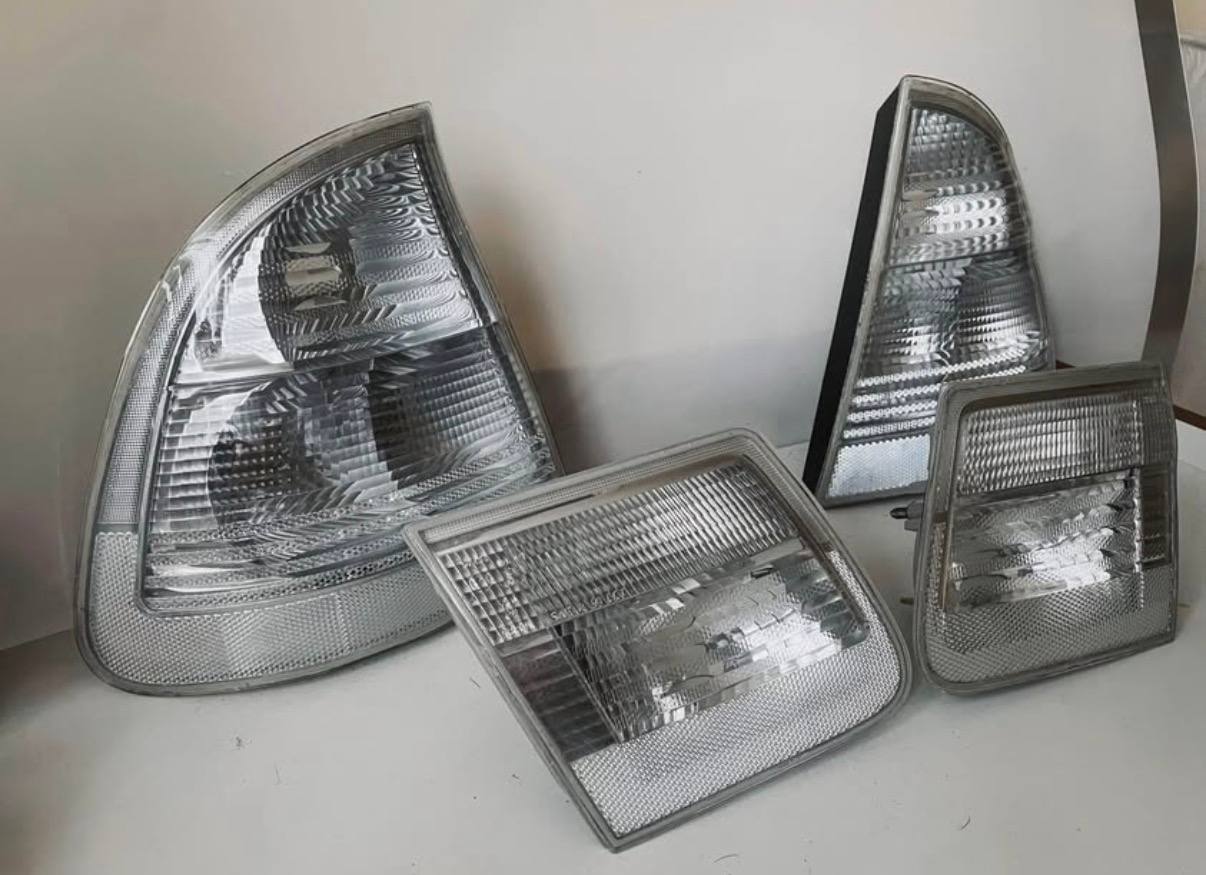 BMW E46 Custom Clear Tail Lights - Touring | Coupe | Sedan