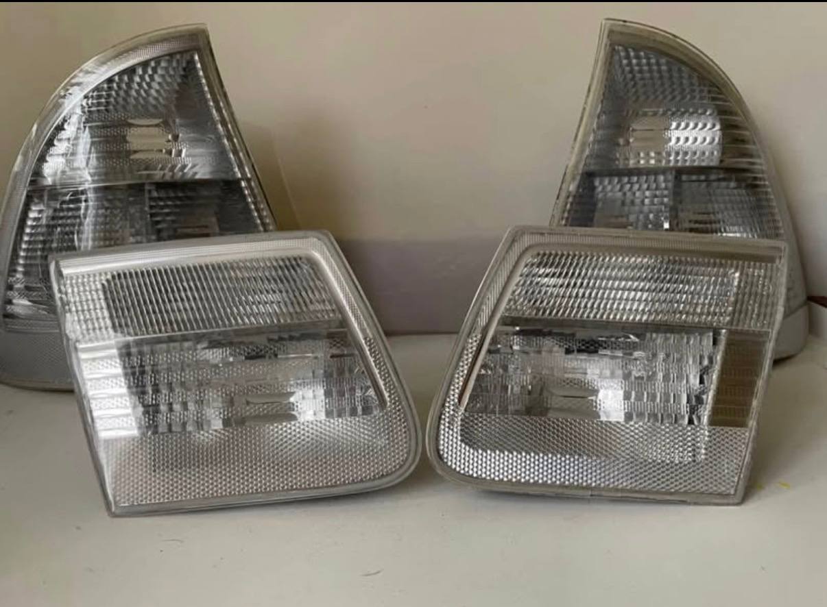 BMW E46 Custom Clear Tail Lights - Touring | Coupe | Sedan