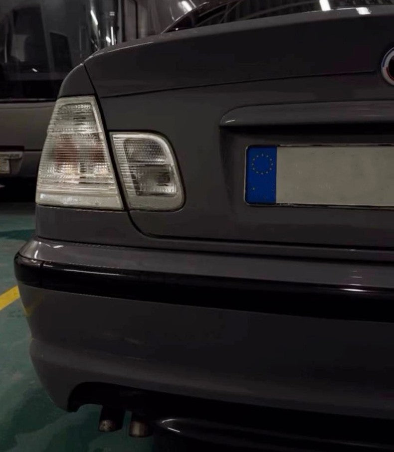 BMW E46 Custom Clear Tail Lights - Touring | Coupe | Sedan