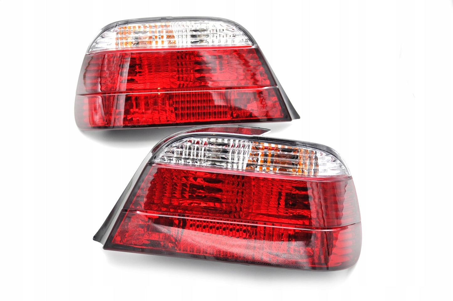 BMW E38 Tail Lights Red White Clear Rear Lamp Set L+R 1994-2001