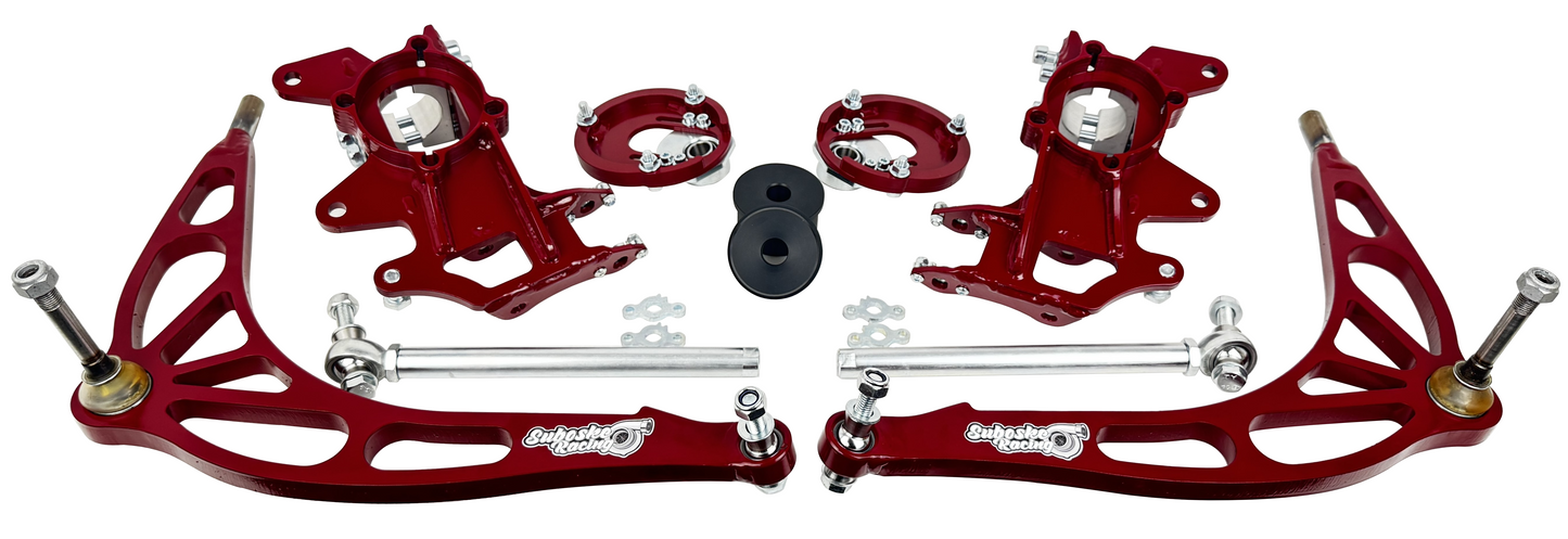 BMW E46 STEERING ANGLE LOCK KIT by Suboske Racing