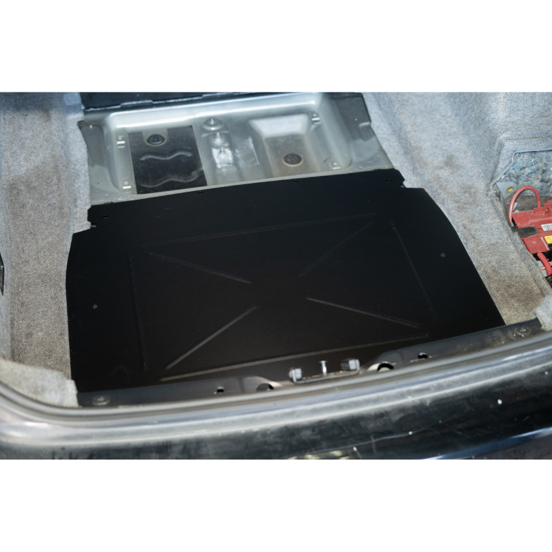 BMW E9x Rear Trunk Delete Panel