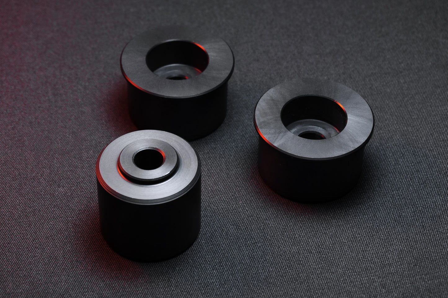 BMW E36 Solid Aluminum Differential Bushings Kit – Drift | Track Upgrade | Anodised