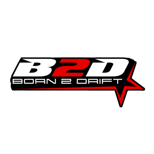 BORN2DRIFT Main Logo Sticker