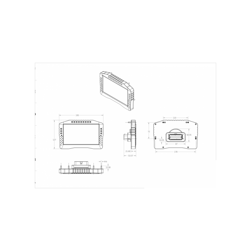 ECUMASTER Display ADU 7"