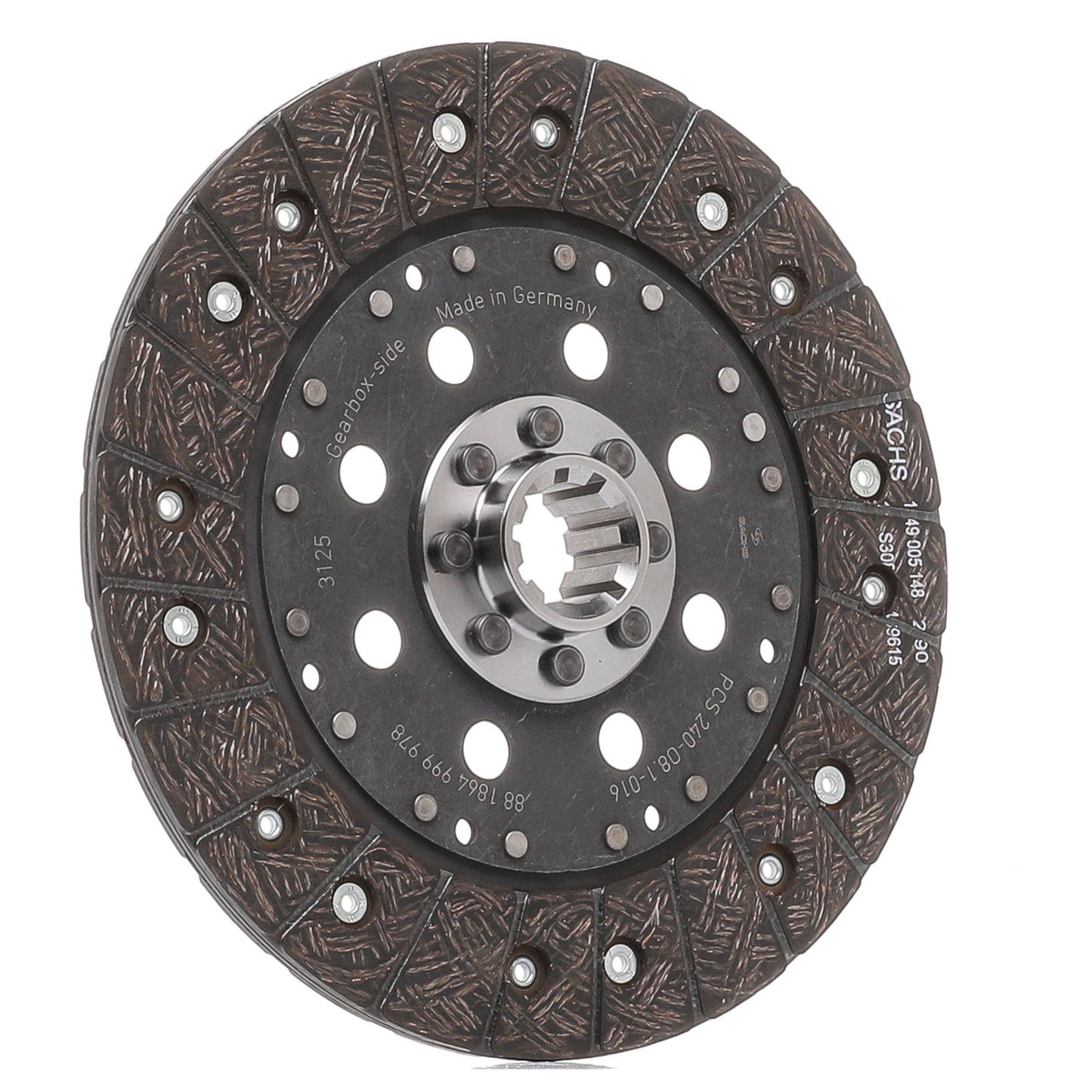 SACHS Performance Clutch Disc 881864999978 BMW 240mm 10 Teeth