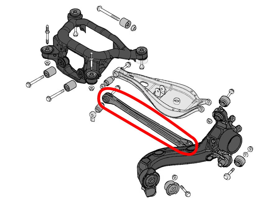 BMW E36 / E46 Rear Lower Control Arms (RLCA)