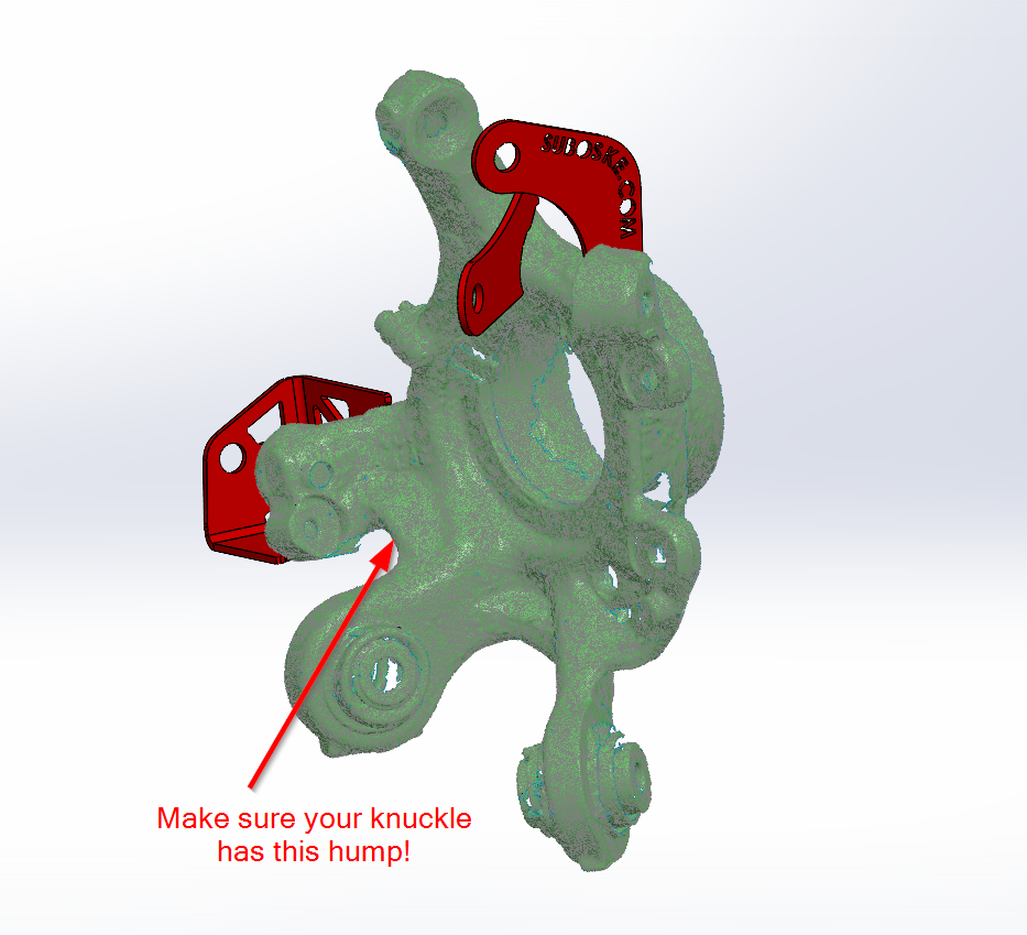E8X / E9X Rear Knuckle Reinforcement Mod