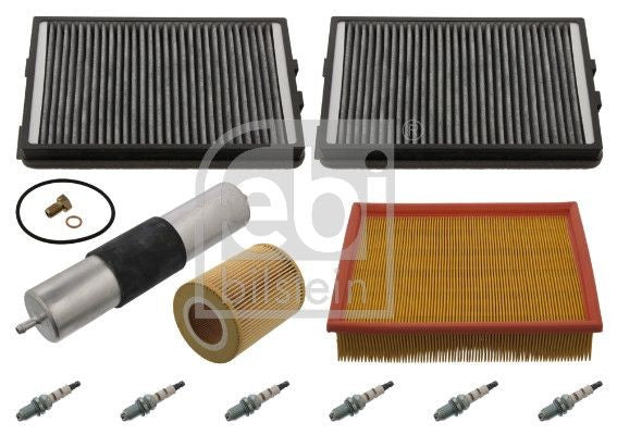 FEBI BILSTEIN 37322 Service Kit BMW E39 520i 523i 528i Oil Air Fuel Filters Spark Plugs