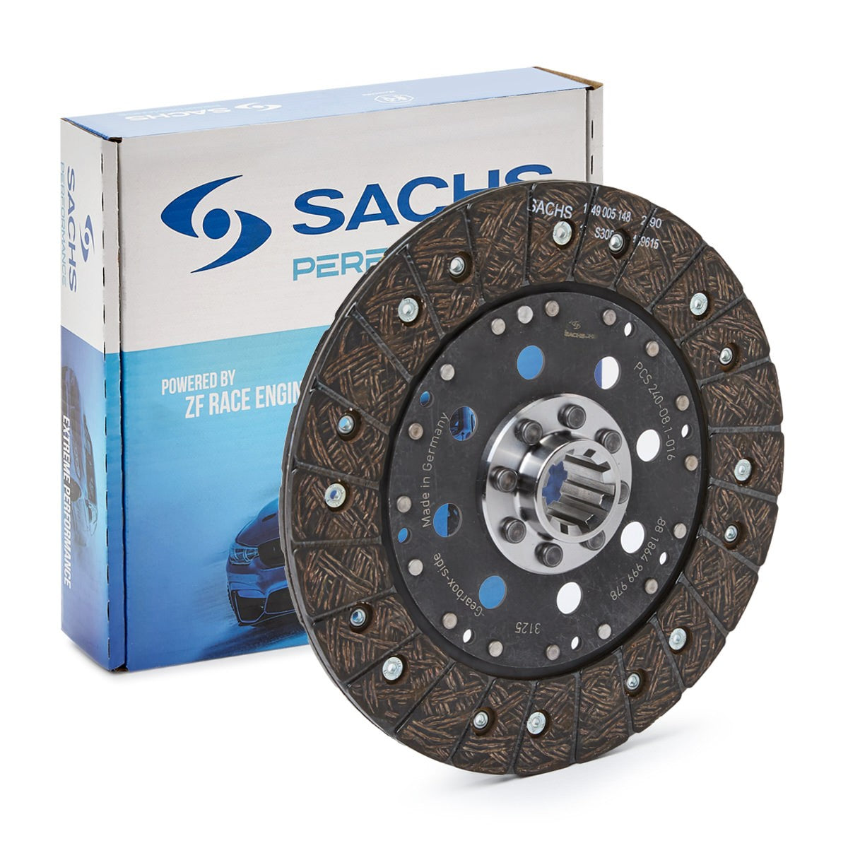 SACHS Performance Clutch Disc 881864999978 BMW 240mm 10 Teeth