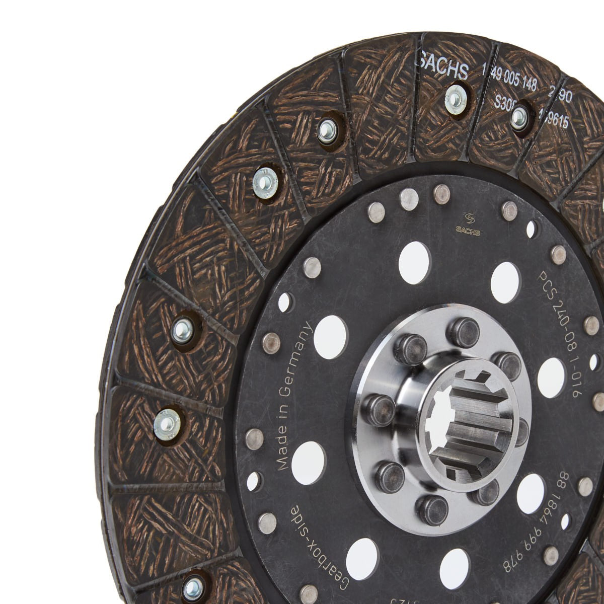 SACHS Performance Clutch Disc 881864999978 BMW 240mm 10 Teeth